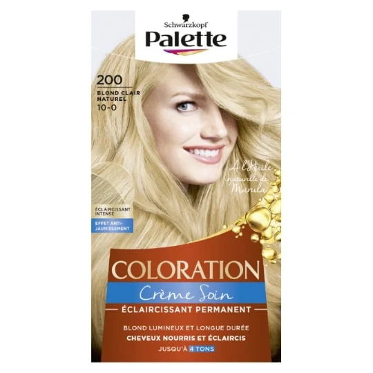 Coloration Permanente blond clair naturel 200