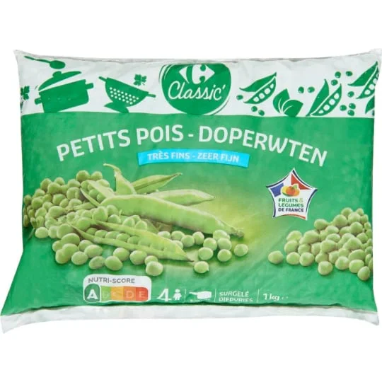 Petit pois très fins