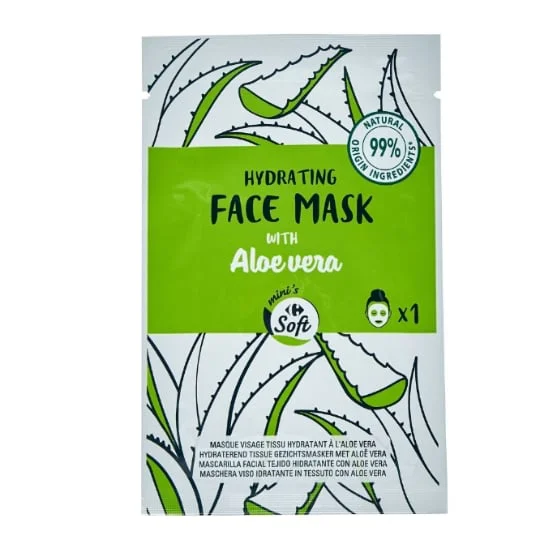 Masque visage tissu hydratant