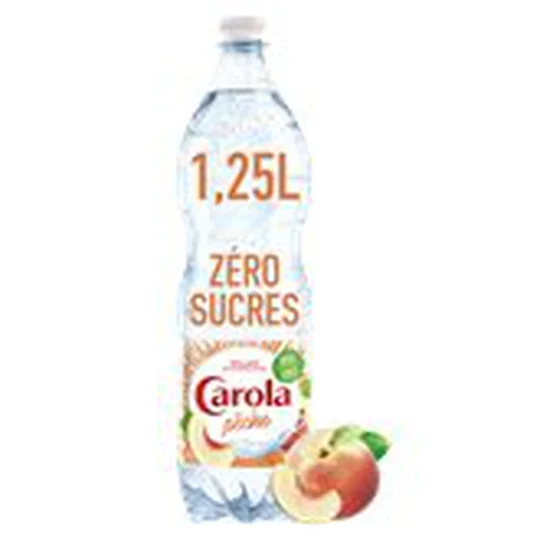 Eau gazeuse Carola Pêche blanche