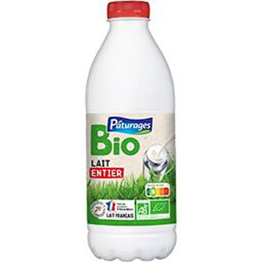 Lait entier BIO