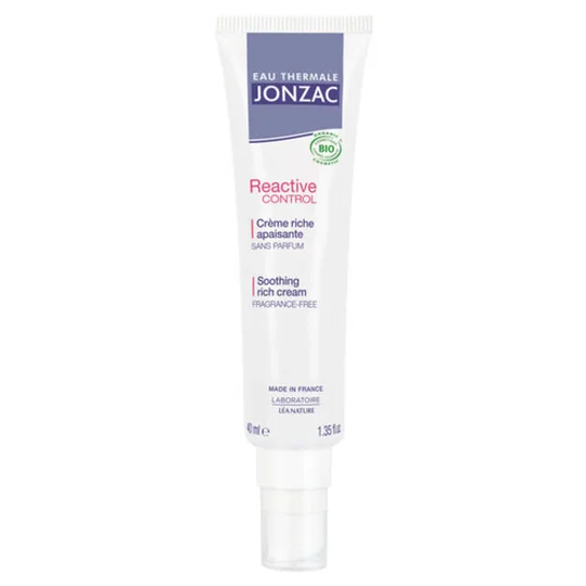Jonzac Reactive control crème riche apaisante bio