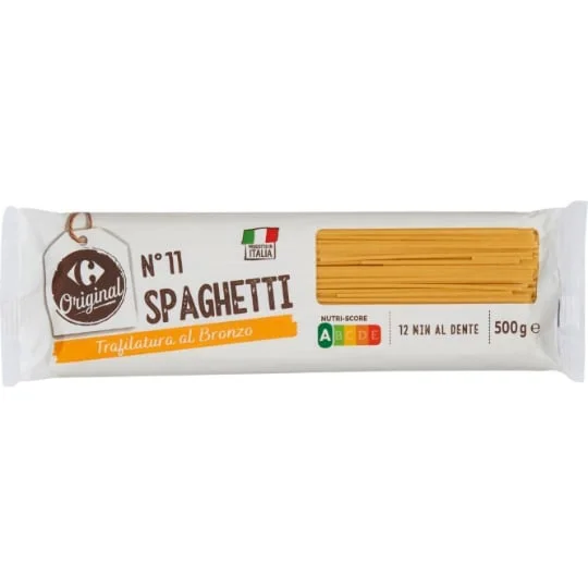 Pâtes Spaghetti N°11 Moule en bronze