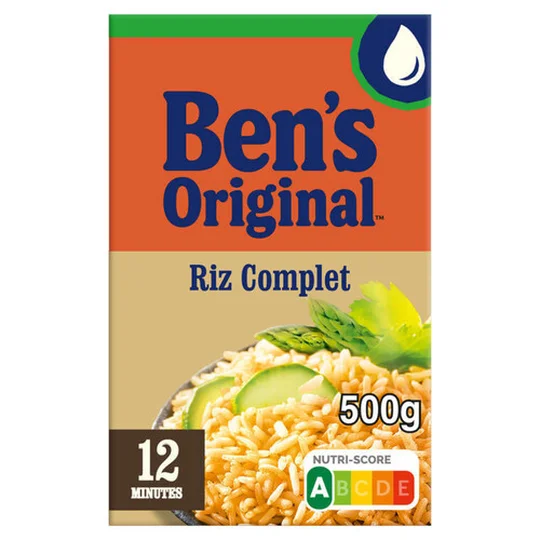 Ben's Original Riz complet en Grain Extra Tendre vrac