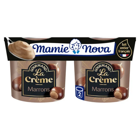 Crème de marrons gourmande