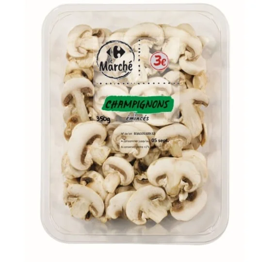 Champignons prêts à l'emploi