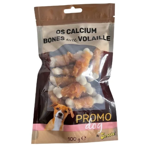 Récompense pour chien os calcium bones volaille