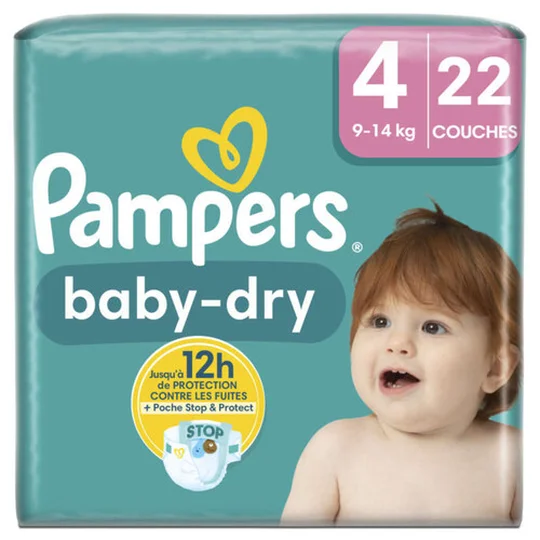 Couches Baby Dry T4