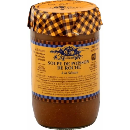 Soupe poisson de roche