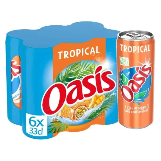 Boisson aux fruits tropical