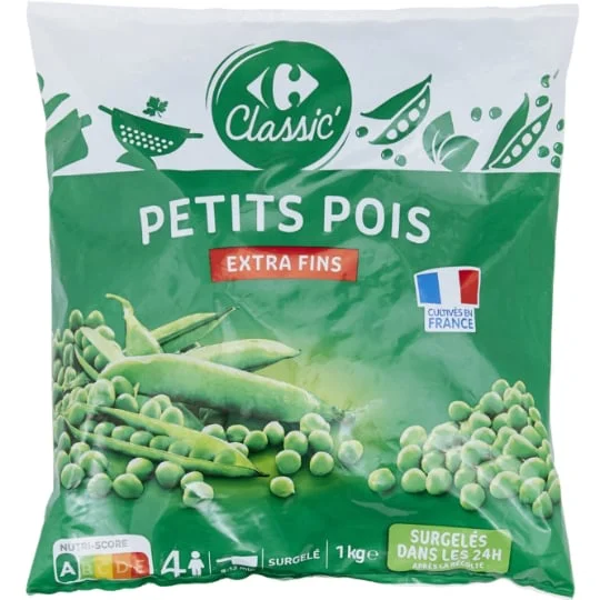 Petit pois doux extra-fins