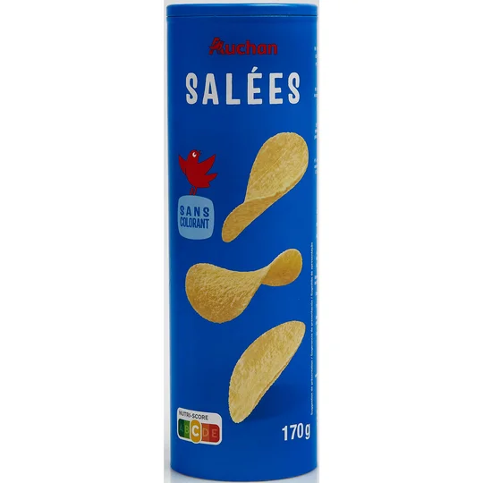 Chips tuiles salées