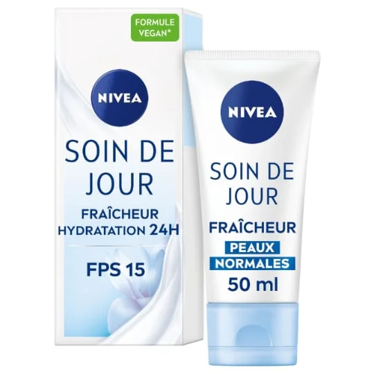 Crème soin de jour hydratant fraîcheur peaux normales
