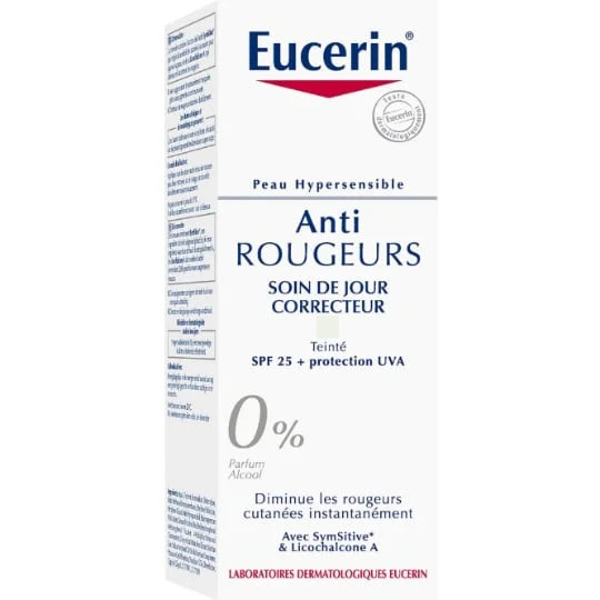 Crème teintée anti-rougeurs