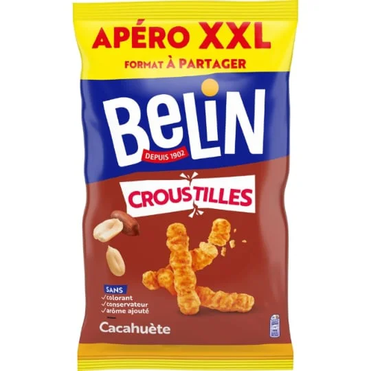 Biscuits apéritifs goût cacahuètes Croustilles