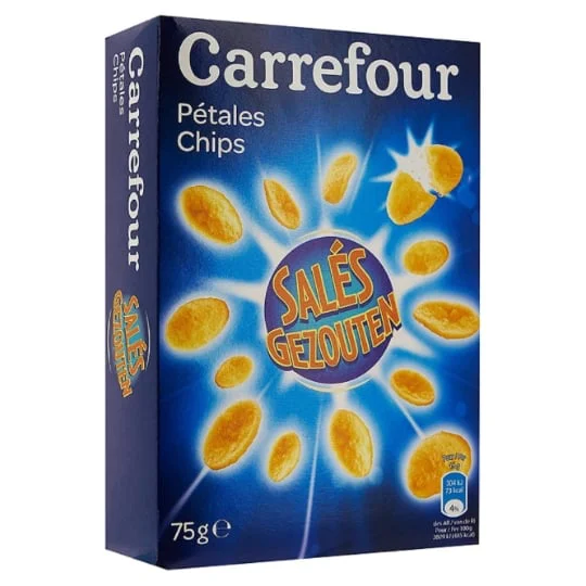 Biscuits apéritifs pétales salés