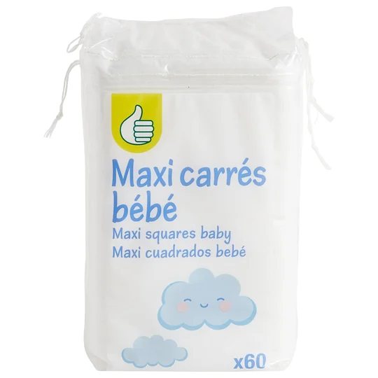 Maxi carrés coton bébé