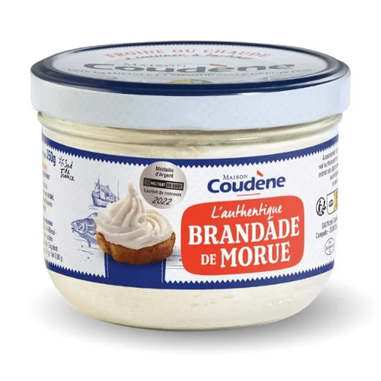 Plat cuisiné brandade de morue