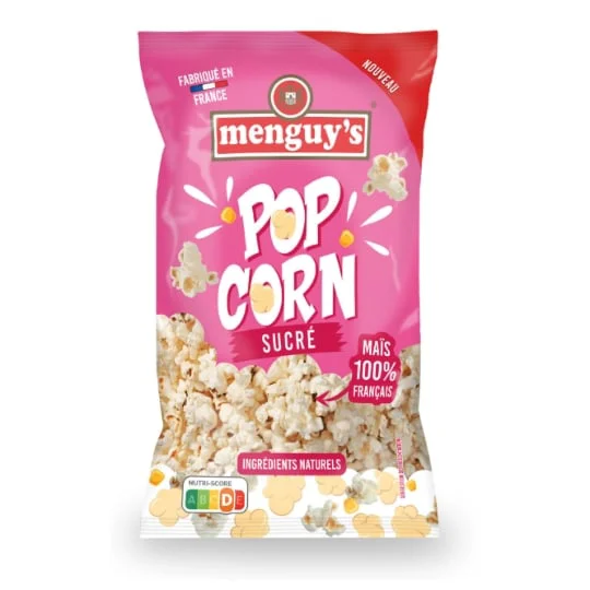 Pop corn éclaté sucré