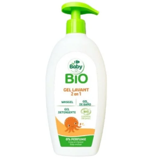 Gel lavant 2 en 1 corps cheveux