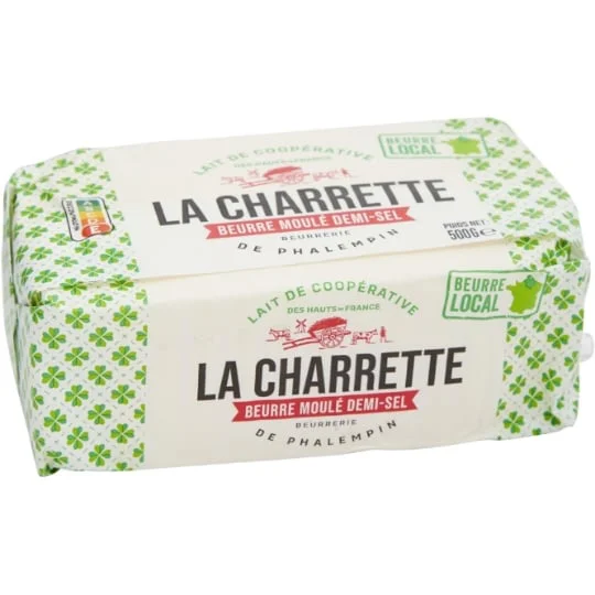 Beurre moulé demi-sel