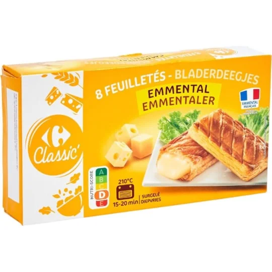 Feuilletés emmental