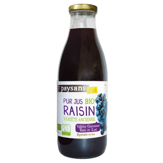 Pur jus Raisin bio