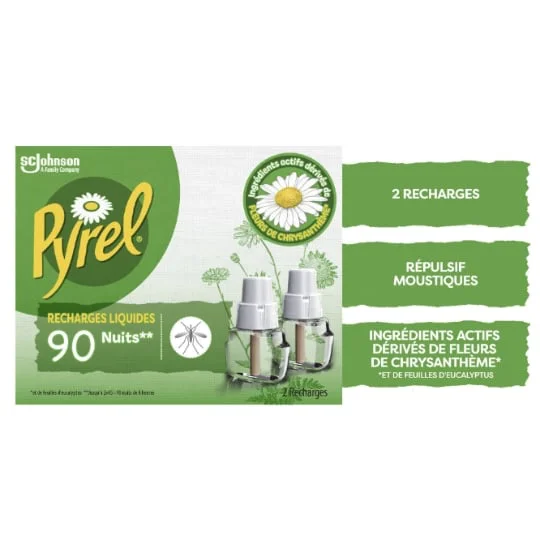 Recharge Répulsifs Moustiques Eucalyptus