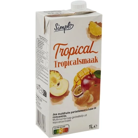 Jus de fruits tropical