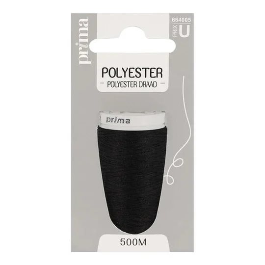 Fil Polyester Noir Ttex 500m