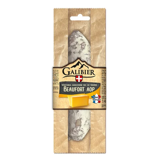 Saucisson sec au Beaufort AOP
