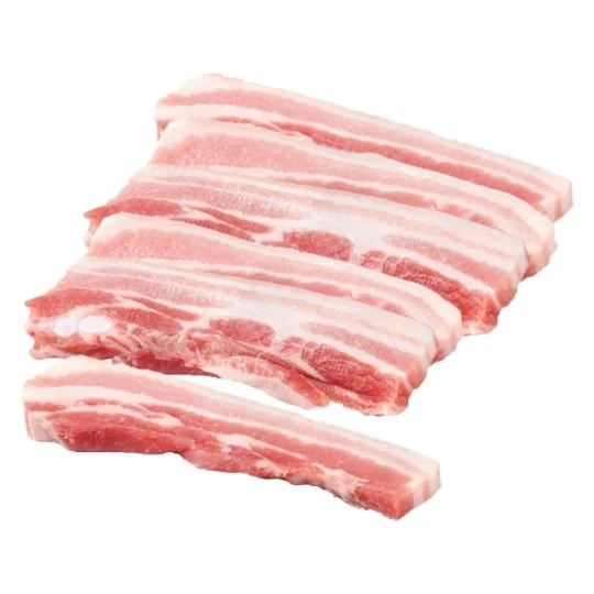 Viande de porc tranche de poitrine