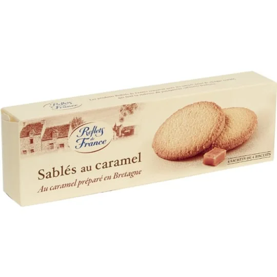 Sablés au caramel