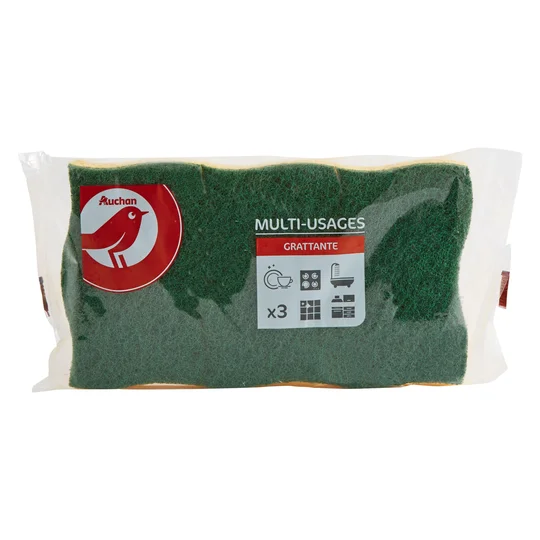 Eponges grattantes multi-usages