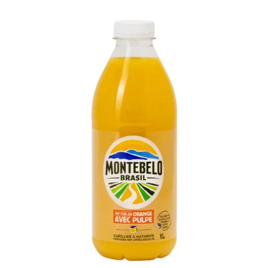 Jus d'Orange Pur Jus avec Pulpe