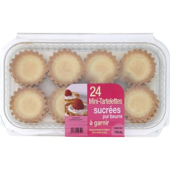 Mini-tartelettes sucrées à garnir