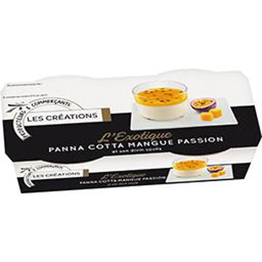 L'Exotique Panna Cotta mangue passion