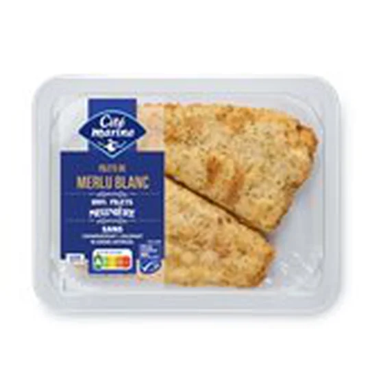 Filets de merlu blanc Meunière MSC