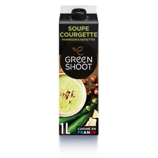 Soupe Courgette Parmesan Noisettes