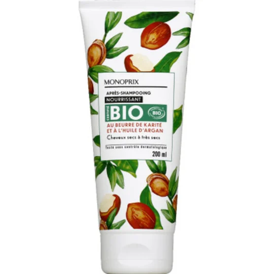 Après-shampooing nourrissant argan karité