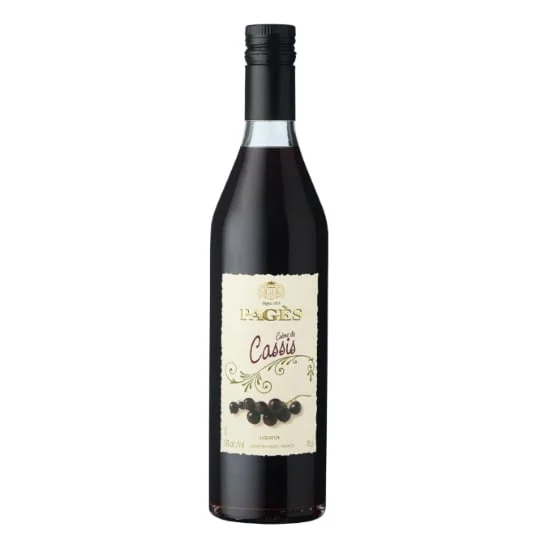 Liqueur crème de cassis