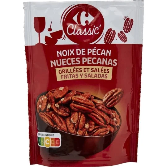 Noix de Pécan grillés salées