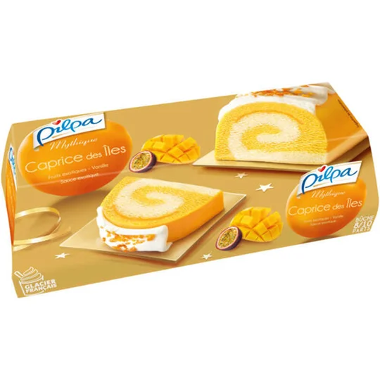 Bûche Caprices des Îles