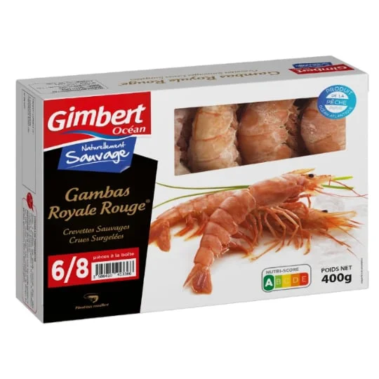Gambas sauvages crues