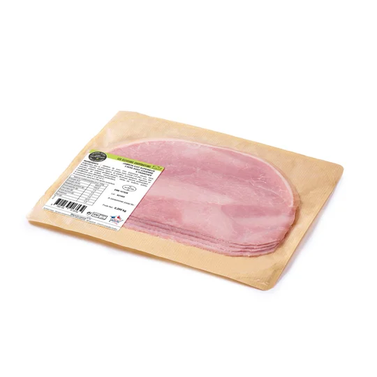 Jambon cuit supérieur 3 noix avec couenne