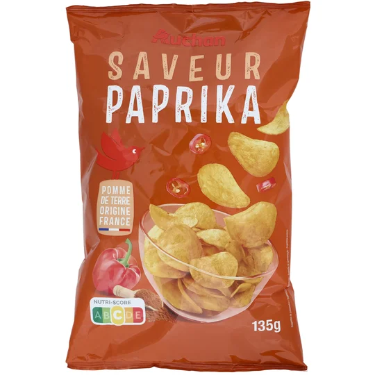 Chips saveur paprika