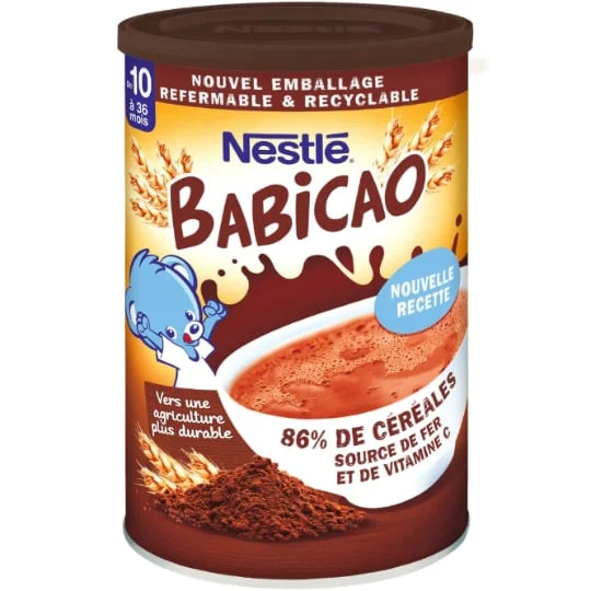 Céréales aromatisées chocolat