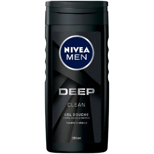 Gel Douche homme corps,visage & cheveux deep clean