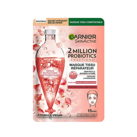 Masque Tissu Réparateur enrichi en Probiotique