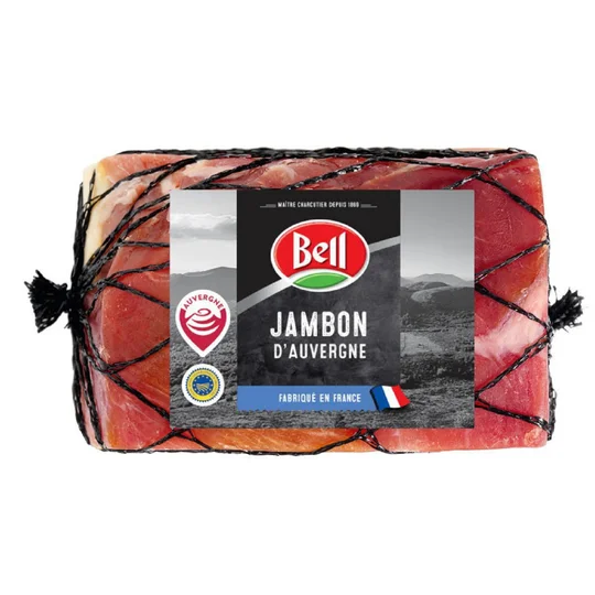 Jambon sec d'Auvergne AOP quart